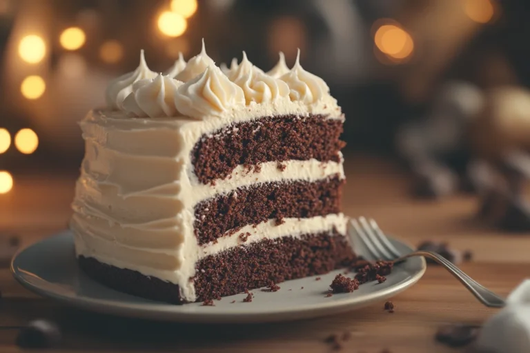 Chocolate Cake with Cream Cheese Frosting