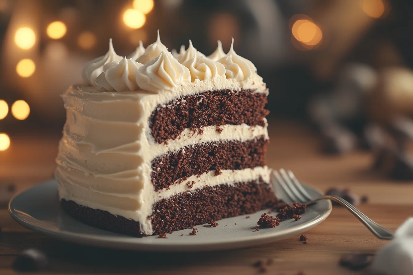 Chocolate Cake with Cream Cheese Frosting