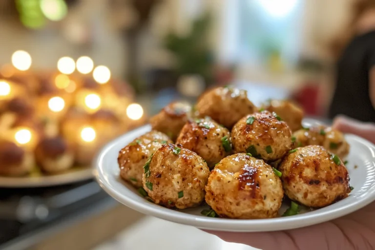 Garlic Butter Chicken Balls Recipe