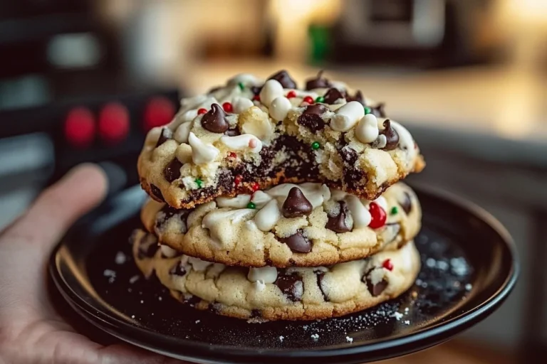 Winter Wonderland Chocolate Chip Christmas Cookies